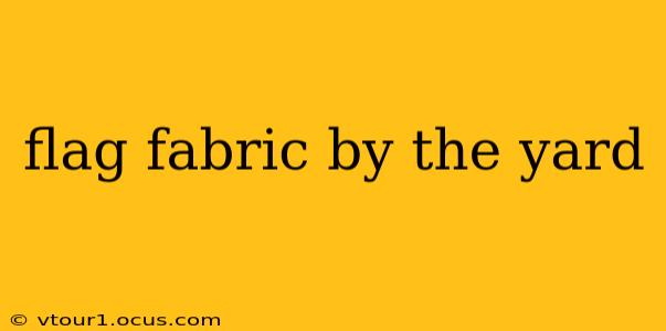 flag fabric by the yard