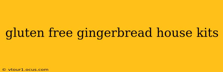 gluten free gingerbread house kits