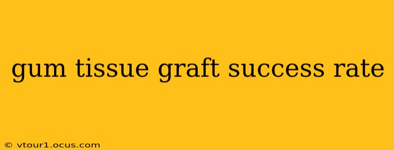 gum tissue graft success rate