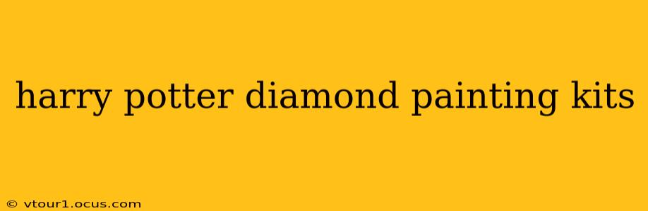 harry potter diamond painting kits