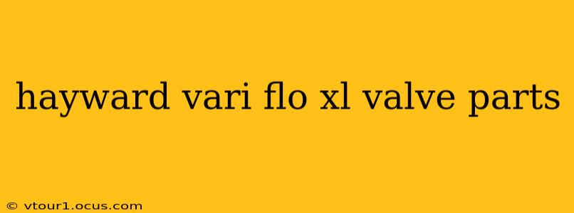 hayward vari flo xl valve parts
