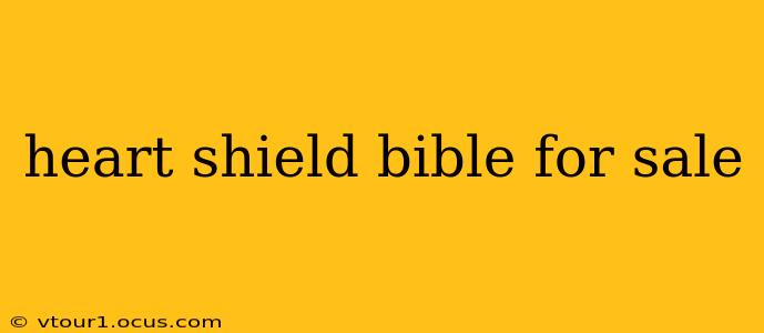 heart shield bible for sale
