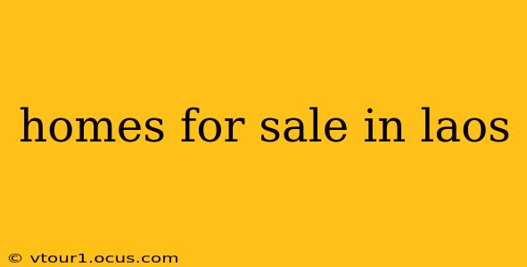homes for sale in laos
