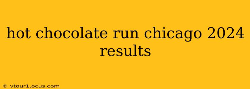 hot chocolate run chicago 2024 results