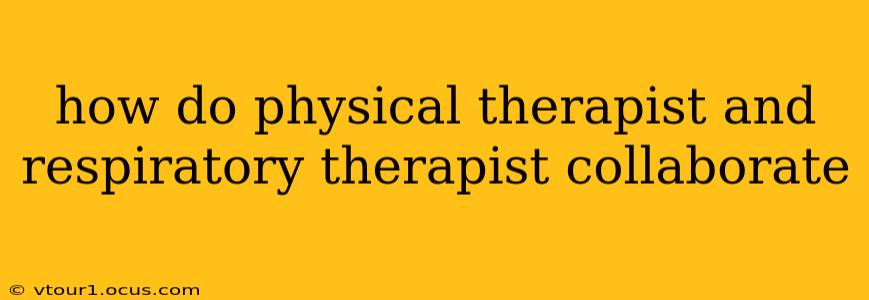 how do physical therapist and respiratory therapist collaborate