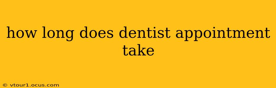 how long does dentist appointment take