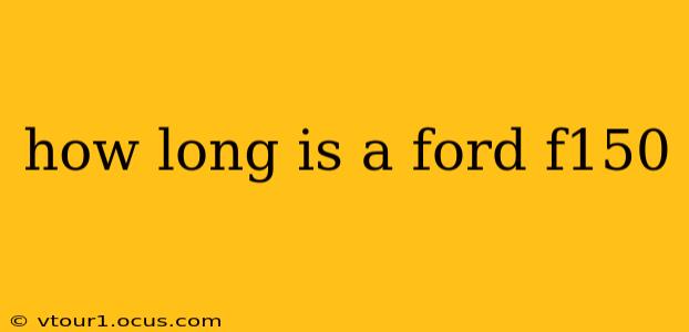 how long is a ford f150