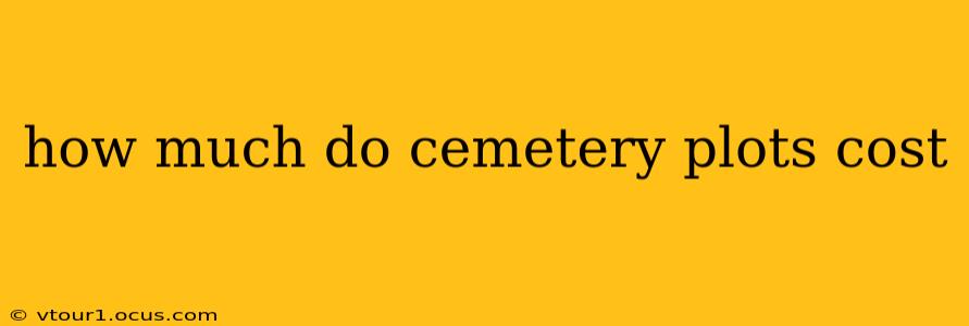 how much do cemetery plots cost