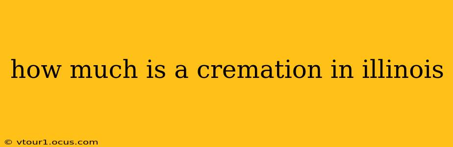 how much is a cremation in illinois