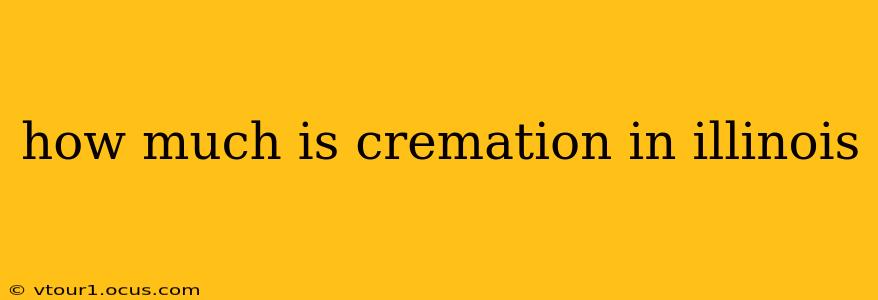 how much is cremation in illinois