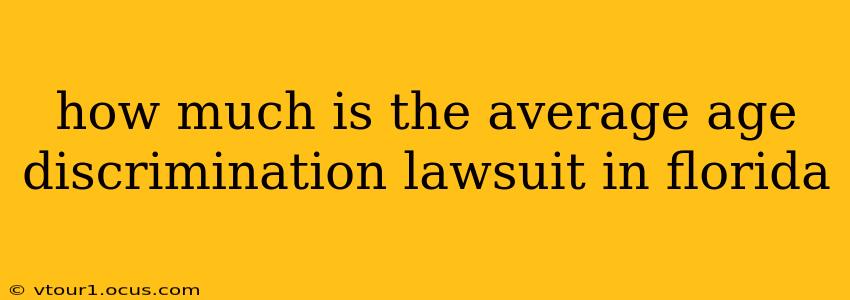 how much is the average age discrimination lawsuit in florida