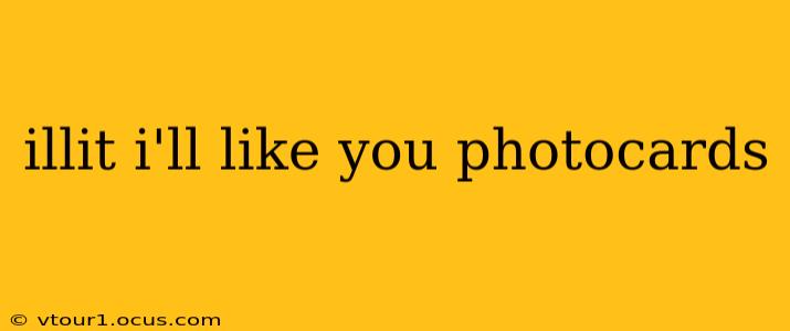 illit i'll like you photocards