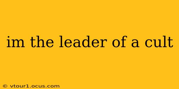 im the leader of a cult