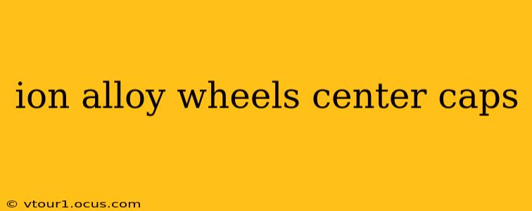 ion alloy wheels center caps
