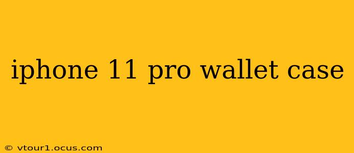 iphone 11 pro wallet case