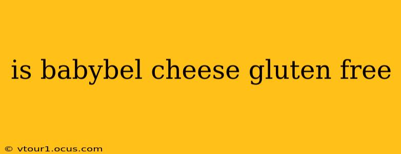 is babybel cheese gluten free