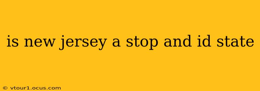 is new jersey a stop and id state