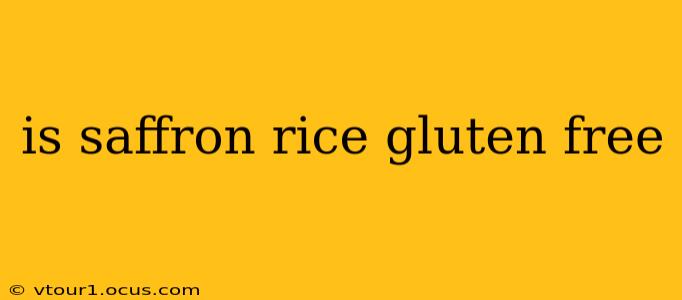is saffron rice gluten free