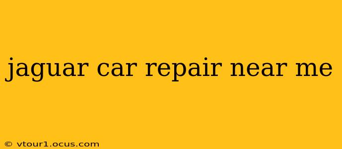 jaguar car repair near me