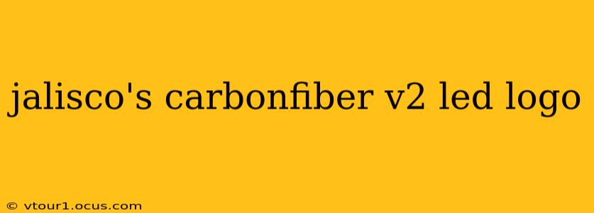 jalisco's carbonfiber v2 led logo