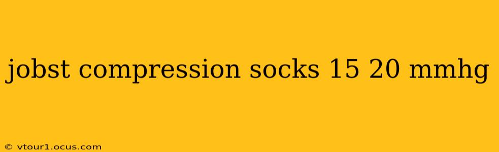 jobst compression socks 15 20 mmhg