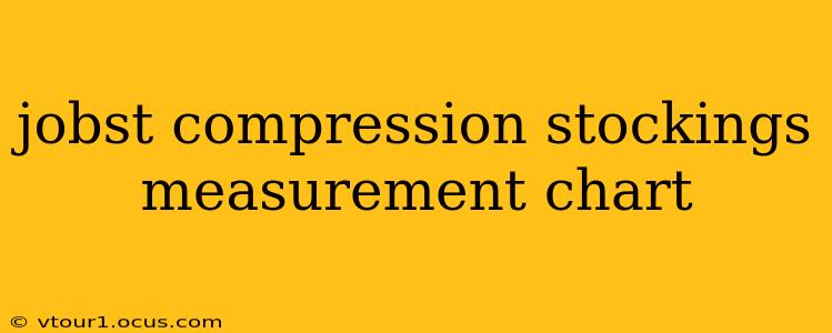 jobst compression stockings measurement chart