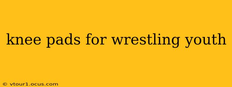 knee pads for wrestling youth