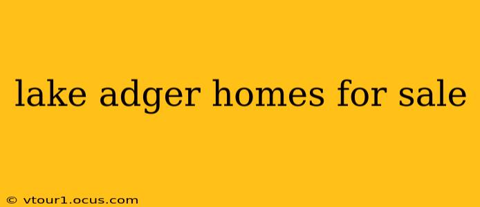 lake adger homes for sale
