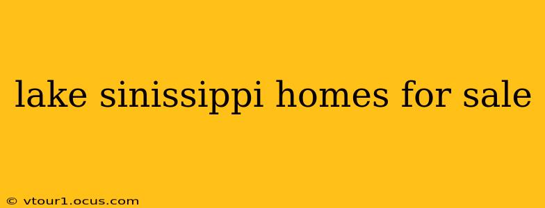 lake sinissippi homes for sale