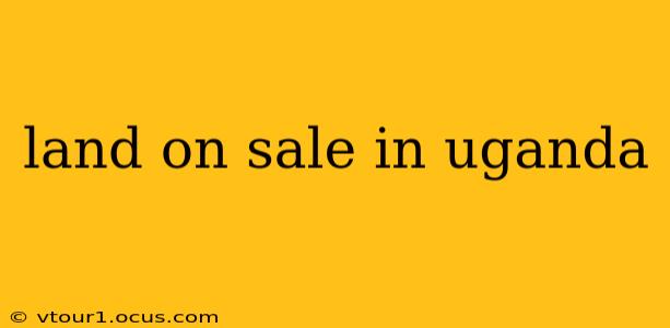 land on sale in uganda
