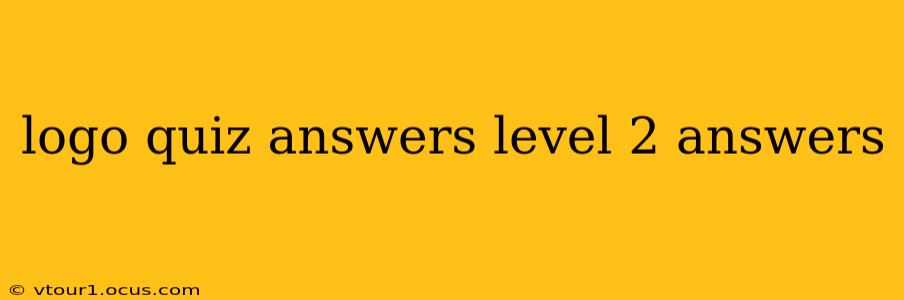 logo quiz answers level 2 answers