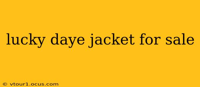 lucky daye jacket for sale