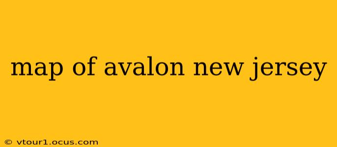 map of avalon new jersey