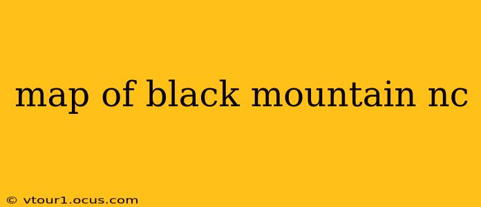 map of black mountain nc