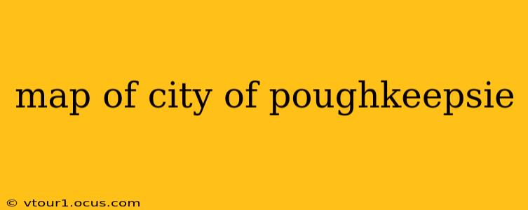map of city of poughkeepsie
