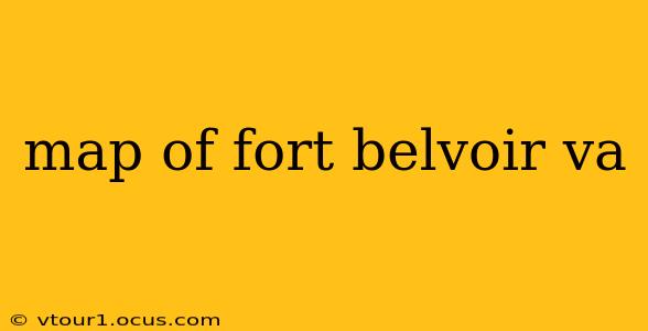 map of fort belvoir va