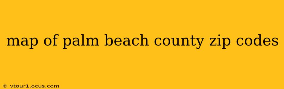 map of palm beach county zip codes