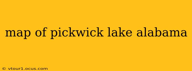 map of pickwick lake alabama