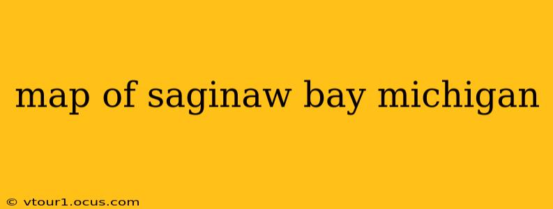 map of saginaw bay michigan