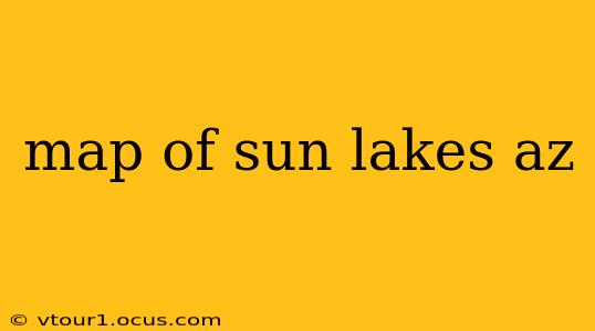 map of sun lakes az