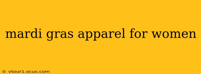 mardi gras apparel for women