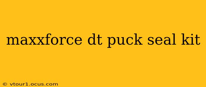 maxxforce dt puck seal kit