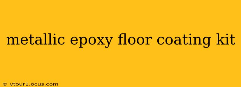 metallic epoxy floor coating kit