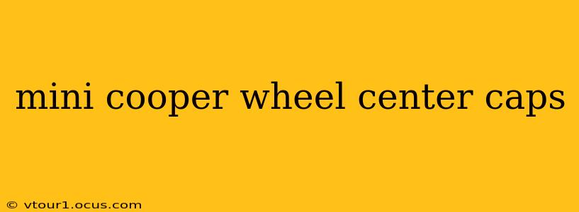 mini cooper wheel center caps