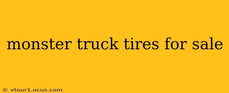 monster truck tires for sale
