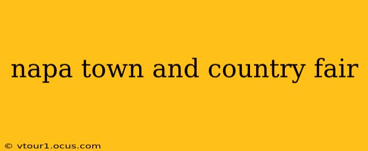 napa town and country fair