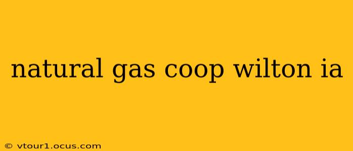 natural gas coop wilton ia