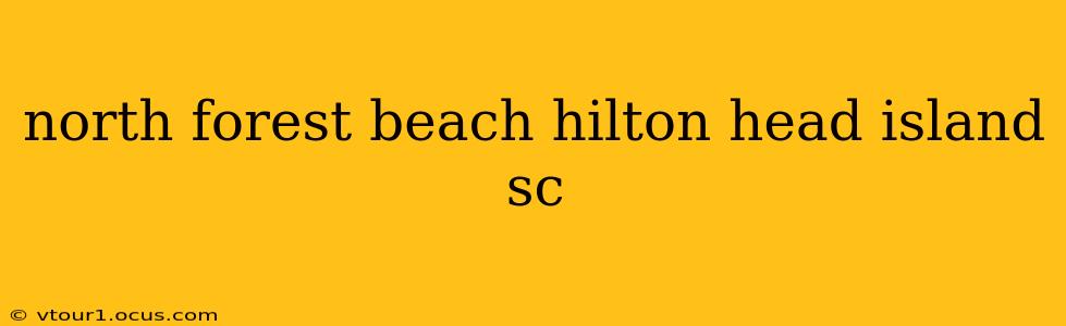 north forest beach hilton head island sc