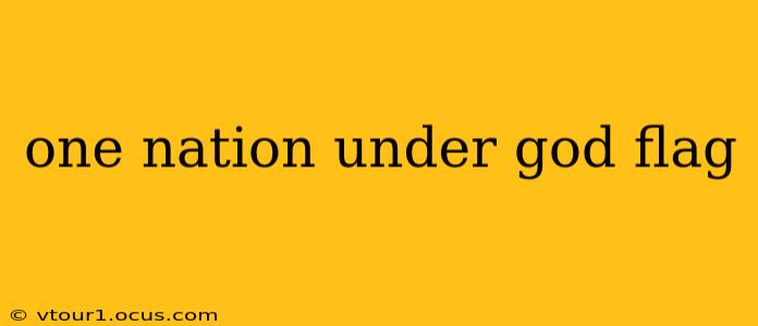 one nation under god flag
