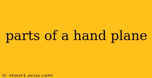 parts of a hand plane